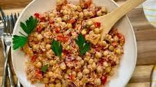 Wild Salmon and Chickpea Salad