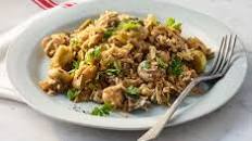 Wild mushroom & ricotta rice with rosemary & thyme