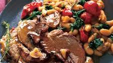 Wine-Braised Leg of Lamb With Garlic