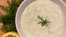 Zesty Dill Sauce for Roasted Salmon