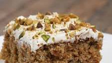 Zucchini Carrot Cake with Cream Cheese Frosting