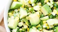 Zucchini, Corn, and Avocado Salsa