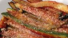 Zucchini Parmesan with Tomato Sauce