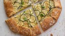 Zucchini Ricotta Crostata