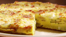 Zucchini and Goat Cheese Frittata
