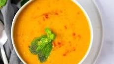 easy flavory lemon mint lentil soup recipe