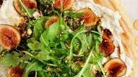 fig & ricotta flatbread pizza
