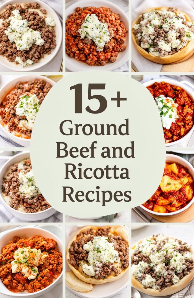 15+ Amazing Ground Beef and Ricotta Recipes You’ll Love! – foodeau.com
