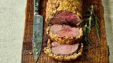 how to make fillet of beef with robust wholegrain mustard and tracklments strong horseradish cream crust