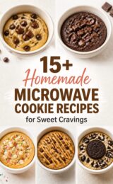 15+ Homemade Microwave Cookie Recipes for Sweet Cravings microwave-cookie-ccccc-37414