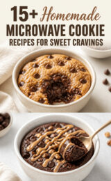 15+ Homemade Microwave Cookie Recipes for Sweet Cravings microwave-cookie-ccccc-88677