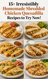 15+ Irresistibly Homemade Shredded Chicken Quesadilla Recipes to Try Now! shredded-chicken-quesadilla-ccccc-72681