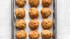 small batch spicy ricotta baked meatballs