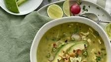 spicy chicken avocado soup