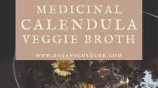 super medicinal vegetable broth with calendula