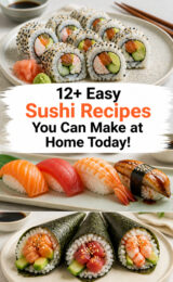 12+ Easy Sushi Recipes You Can Make at Home Today! sushi-ccccc-37470