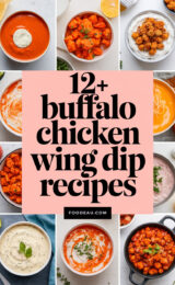 12+ Quick Buffalo Chicken Wing Dip Recipes You'll Love! 12-buffalo-chicken-wing-dip-recipes-ccccc-10900