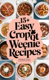 15+ Easy Crock Pot Weenie Recipes for Delicious Gatherings 15-easy-crock-pot-weenie-recipes-ccccc-26326