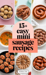 15+ Easy Mini Sausage Recipes to Delight Your Family 15-easy-mini-sausage-recipes-ccccc-29913