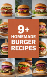 9+ Best Homemade Burger Recipes for a Perfect Summer BBQ homemade-burger-ccccc-76131