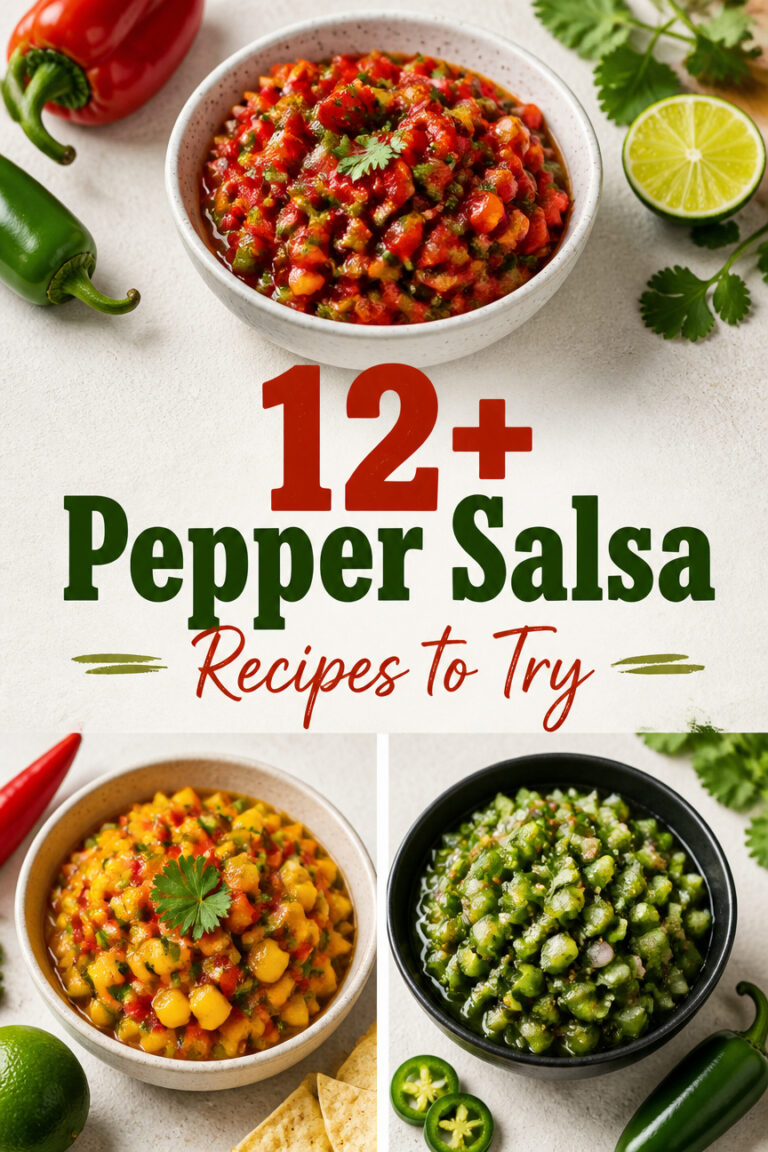 Salsa Pattern Pepper 12+ Homemade Pepper Salsa Recipes You’ll Love to Make! – foodeau.com