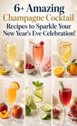 6+ Amazing Champagne Cocktail Recipes to Sparkle Your New Year's Eve Celebration! champagne-cocktail-ccccc-38764