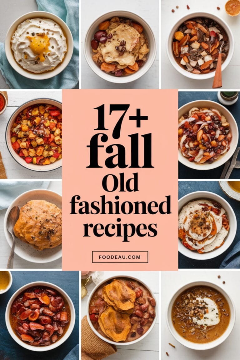 17+ Fall Old Fashioned Recipes – foodeau.com