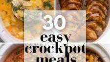 30+ Easy Crockpot Meals