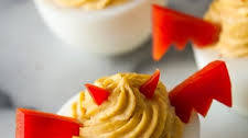 Adorable Halloween Deviled Eggs