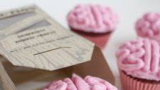 All Natural Zombie Brain Cupcakes
