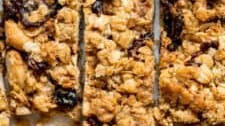 Almond Cranberry Granola Bars