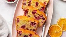 Almond Flour Cranberry Orange Bread