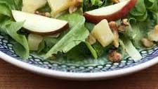 Apple and Cheddar Salad with Maple Vinaigrette