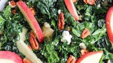 Apple and Kale Salad with Candied Pecans