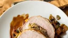 Apple and Sausage Stuffed Pork Roast