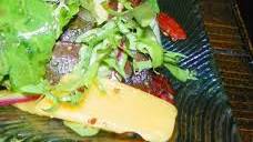 Apple Cheddar Salad With Maple Dressing