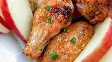 Apple Cider Chicken Wings