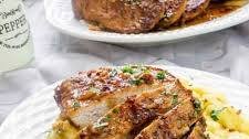Apple Cider Glazed Pork Chops