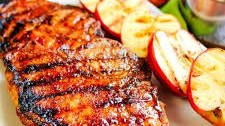 Apple Cider Glazed Pork Chops