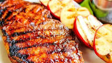 Apple Cider Glazed Pork Chops