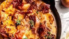 Apple Cider Smothered Chicken