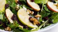 Apple Cranberry Spinach Salad