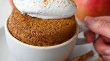 Apple Mug Cake (Gluten Free, Paleo, Nut Free Option)