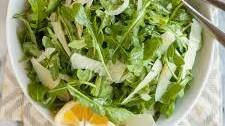 Arugula & Fennel Salad with Lemon Vinaigrette