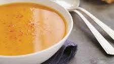Autumn Carrot and Sweet Potato Soup