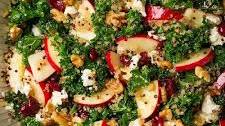 Autumn Kale Apple and Quinoa Salad