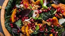 Autumn Kale & Butternut Squash Salad