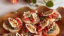 Autumn Leaf Bruschetta