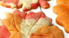 Autumn Leaf Maple Cookies