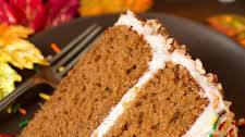 Autumn Spice Cake with Cream Cheese Frosting